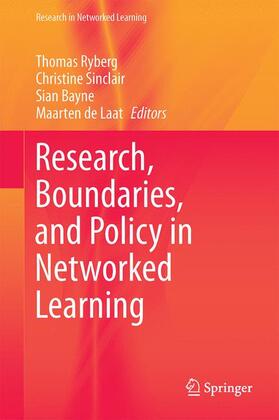 Ryberg / de Laat / Sinclair |  Research, Boundaries, and Policy in Networked Learning | Buch |  Sack Fachmedien