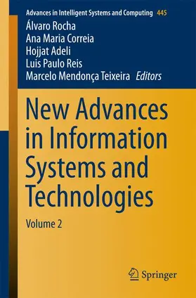 Rocha / Correia / Mendonça Teixeira |  New Advances in Information Systems and Technologies | Buch |  Sack Fachmedien