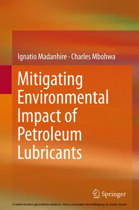 Madanhire / Mbohwa |  Mitigating Environmental Impact of Petroleum Lubricants | eBook | Sack Fachmedien