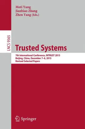 Yung / Yang / Zhang |  Trusted Systems | Buch |  Sack Fachmedien