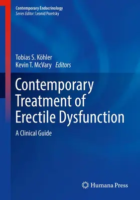 McVary / Köhler |  Contemporary Treatment of Erectile Dysfunction | Buch |  Sack Fachmedien