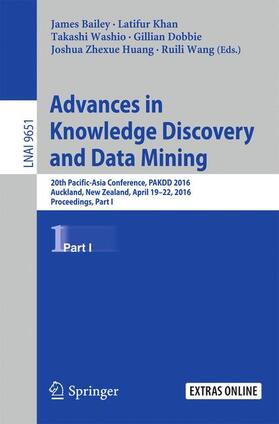 Bailey / Khan / Wang |  Advances in Knowledge Discovery and Data Mining | Buch |  Sack Fachmedien