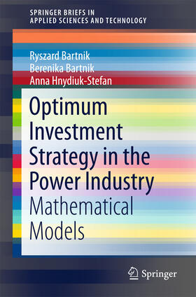 Bartnik / Hnydiuk-Stefan |  Optimum Investment Strategy in the Power Industry | eBook | Sack Fachmedien