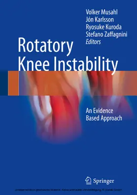 Musahl / Karlsson / Kuroda |  Rotatory Knee Instability | eBook | Sack Fachmedien