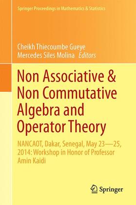 Molina / Gueye |  Non-Associative and Non-Commutative Algebra and Operator Theory | Buch |  Sack Fachmedien
