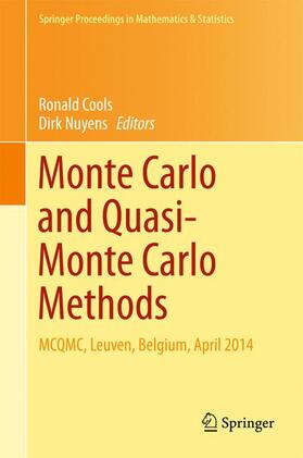 Nuyens / Cools |  Monte Carlo and Quasi-Monte Carlo Methods | Buch |  Sack Fachmedien