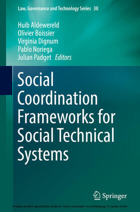 Aldewereld / Boissier / Dignum |  Social Coordination Frameworks for Social Technical Systems | eBook | Sack Fachmedien