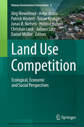 Niewöhner / Bruns / Hostert | Land Use Competition | E-Book | sack.de