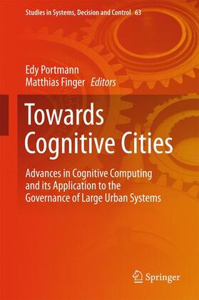 Finger / Portmann |  Towards Cognitive Cities | Buch |  Sack Fachmedien