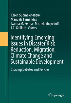 Sudmeier-Rieux / Fernández / Gaillard |  Identifying Emerging Issues in Disaster Risk Reduction, Migration, Climate Change and Sustainable Development | Buch |  Sack Fachmedien