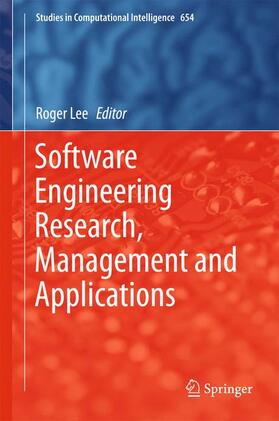 Lee |  Software Engineering Research, Management and Applications | Buch |  Sack Fachmedien
