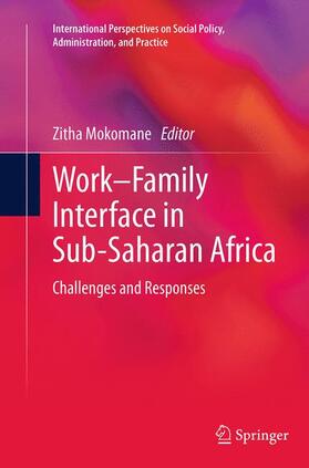 Mokomane |  Work¿Family Interface in Sub-Saharan Africa | Buch |  Sack Fachmedien