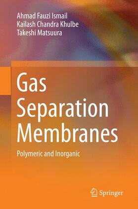 Ismail / Matsuura / Chandra Khulbe |  Gas Separation Membranes | Buch |  Sack Fachmedien