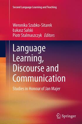 Szubko-Sitarek / Stalmaszczyk / Salski | Language Learning, Discourse and Communication | Buch | 978-3-319-34390-7 | sack.de