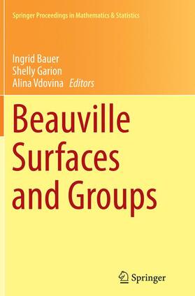 Bauer / Vdovina / Garion |  Beauville Surfaces and Groups | Buch |  Sack Fachmedien