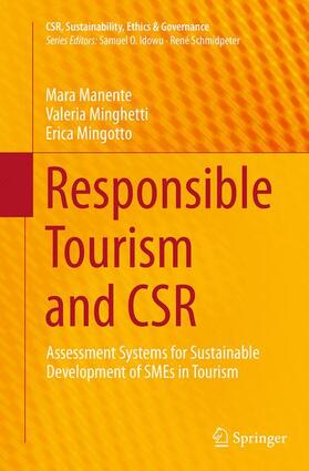 Manente / Minghetti / Mingotto |  Responsible Tourism and CSR | Buch |  Sack Fachmedien