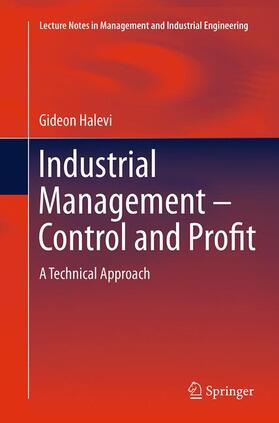 Halevi |  Industrial Management- Control and Profit | Buch |  Sack Fachmedien