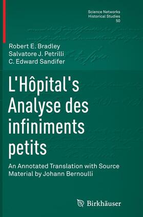 Bradley / Sandifer / Petrilli |  L¿Hôpital's Analyse des infiniments petits | Buch |  Sack Fachmedien