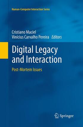 Pereira / Maciel |  Digital Legacy and Interaction | Buch |  Sack Fachmedien