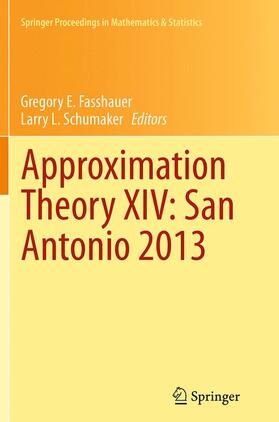 Schumaker / Fasshauer |  Approximation Theory XIV: San Antonio 2013 | Buch |  Sack Fachmedien