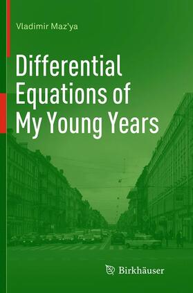 Maz'ya |  Differential Equations of My Young Years | Buch |  Sack Fachmedien