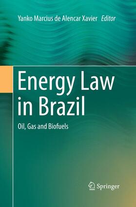 de Alencar Xavier |  Energy Law in Brazil | Buch |  Sack Fachmedien