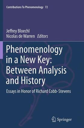 de Warren / Bloechl |  Phenomenology in a New Key: Between Analysis and History | Buch |  Sack Fachmedien