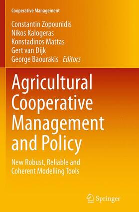 Zopounidis / Kalogeras / Baourakis |  Agricultural Cooperative Management and Policy | Buch |  Sack Fachmedien