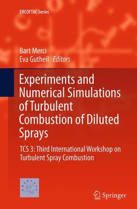 Gutheil / Merci |  Experiments and Numerical Simulations of Turbulent Combustion of Diluted Sprays | Buch |  Sack Fachmedien