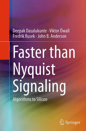 Dasalukunte / Anderson / Öwall |  Faster than Nyquist Signaling | Buch |  Sack Fachmedien