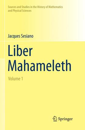 Sesiano |  Liber Mahameleth | Buch |  Sack Fachmedien