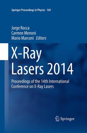 Rocca / Marconi / Menoni |  X-Ray Lasers 2014 | Buch |  Sack Fachmedien
