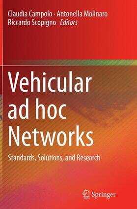 Campolo / Scopigno / Molinaro |  Vehicular ad hoc Networks | Buch |  Sack Fachmedien