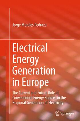 Morales Pedraza |  Electrical Energy Generation in Europe | Buch |  Sack Fachmedien