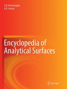 Ivanov / Krivoshapko |  Encyclopedia of Analytical Surfaces | Buch |  Sack Fachmedien