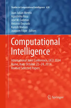 Merelo / Rosa / Filipe |  Computational Intelligence | Buch |  Sack Fachmedien