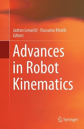 Khatib / Lenarcic / Lenarcic |  Advances in Robot Kinematics | Buch |  Sack Fachmedien