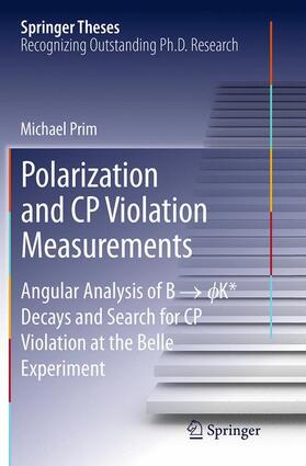 Prim |  Polarization and CP Violation Measurements | Buch |  Sack Fachmedien