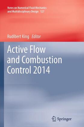 King |  Active Flow and Combustion Control 2014 | Buch |  Sack Fachmedien