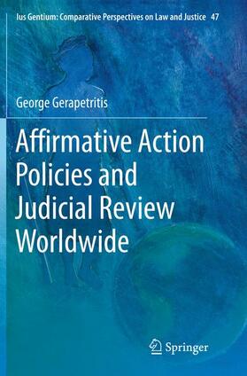 Gerapetritis |  Affirmative Action Policies and Judicial Review Worldwide | Buch |  Sack Fachmedien