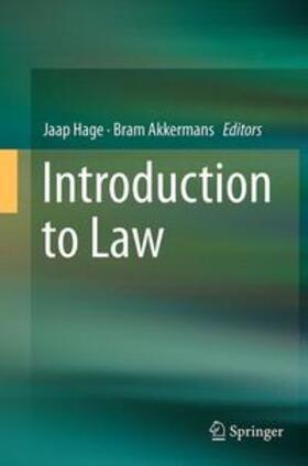 Hage / Akkermans |  Introduction to Law | Buch |  Sack Fachmedien