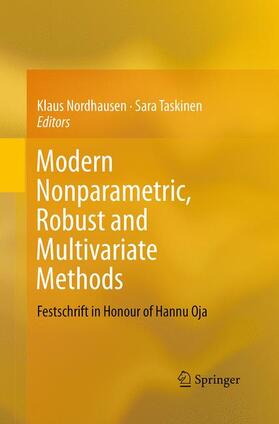 Taskinen / Nordhausen |  Modern Nonparametric, Robust and Multivariate Methods | Buch |  Sack Fachmedien