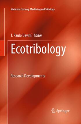 Davim |  Ecotribology | Buch |  Sack Fachmedien