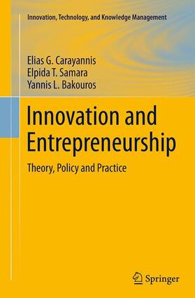 Carayannis / Bakouros / Samara |  Innovation and Entrepreneurship | Buch |  Sack Fachmedien