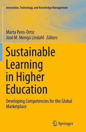 Merigó Lindahl / Peris-Ortiz |  Sustainable Learning in Higher Education | Buch |  Sack Fachmedien