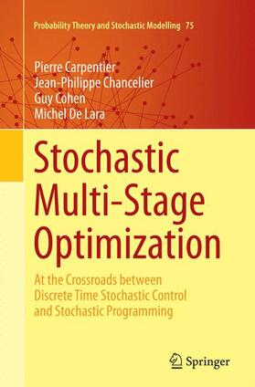 Carpentier / De Lara / Chancelier |  Stochastic Multi-Stage Optimization | Buch |  Sack Fachmedien
