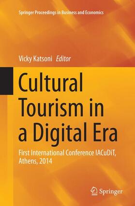 Katsoni |  Cultural Tourism in a Digital Era | Buch |  Sack Fachmedien
