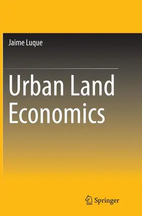 Luque |  Urban Land Economics | Buch |  Sack Fachmedien