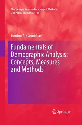 Carmichael |  Fundamentals of Demographic Analysis: Concepts, Measures and Methods | Buch |  Sack Fachmedien