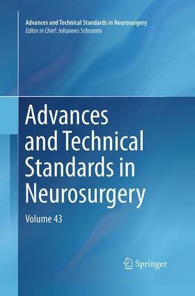 Schramm |  Advances and Technical Standards in Neurosurgery | Buch |  Sack Fachmedien